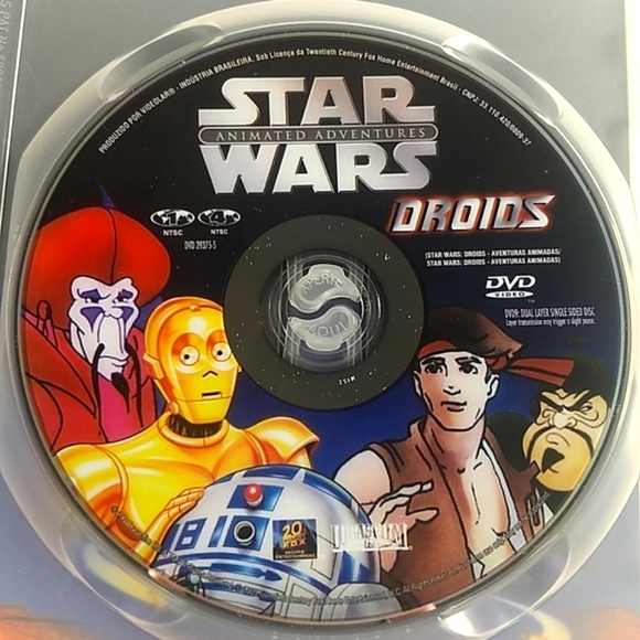 Brazilian Star Wars Animated Adventures: Droids The Animated Series, 2 Ep DVD - Picture 7 of 14
